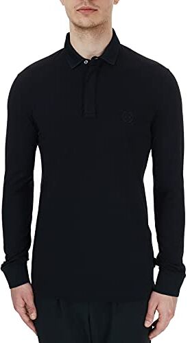 Armani 8nzf79, Polo, Uomo, Nero, XXL