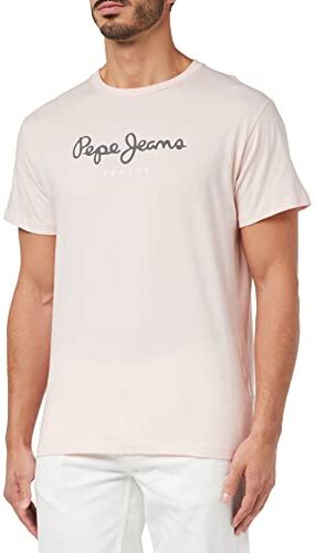 Pepe Jeans Eggo N, T-Shirt Uomo, Rosa (Spritzer),XXL