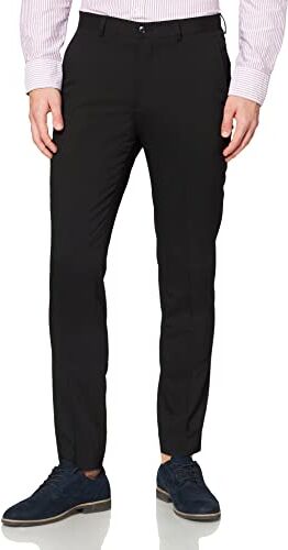 Jack & Jones Jprfranco Trouser Noos Pantaloni da Smoking, Nero, 52 EU Uomo