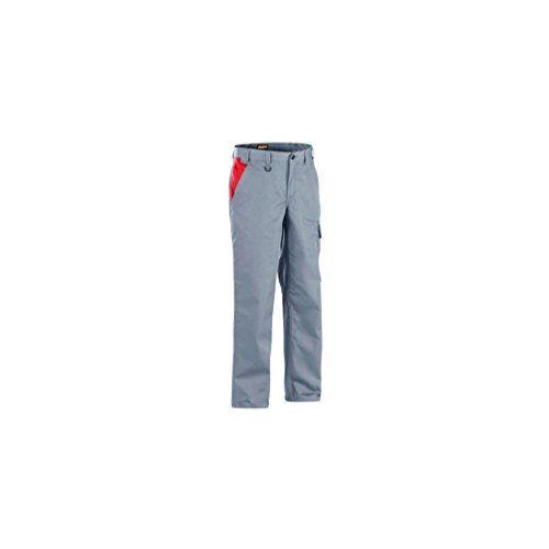 Blaklader 14041800 Pantaloni per l'industria, grigio/rosso, taglia D120