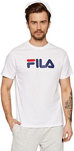 Fila Bellano T-Shirt, Bianco, XXXXXL Unisex-Adulto