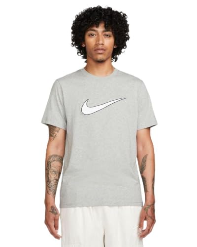 Nike M NSW SP SS Top Maglia Lunga Uomo Dk Grey Heather Taglia L