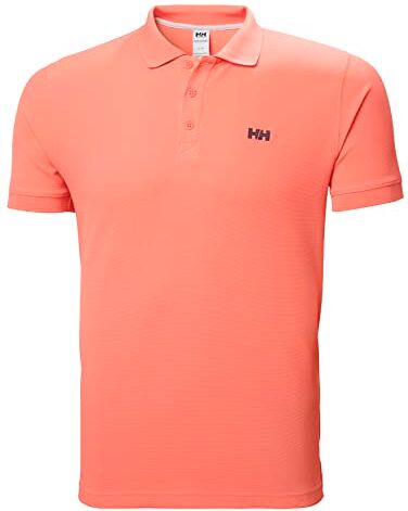 Helly Hansen Polo Driftline Camicia, Peach Echo, S Uomo