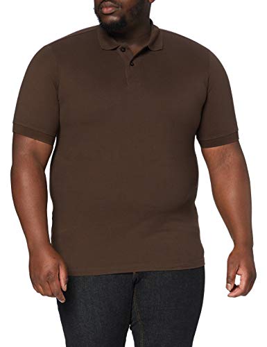 JP 1880 Poloshirt Piquee Polo, Marrone, 3XL Uomo