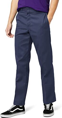 Dickies Original 874 Work Pant, Pantaloni Uomo, Blu, 33W / 32L