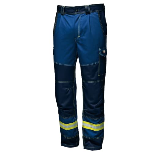 Sir Safety System Pantalone Polytech Plus, Royal/Blu