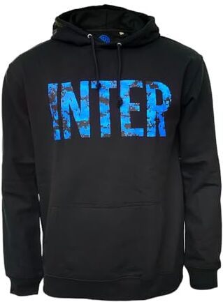 Inter Felpa Hoodie Pixel Camo Nera