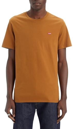 Levis Ss Original Housemark Tee, T-Shirt Uomo, Dark Ginger, XL