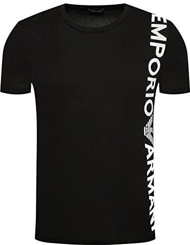 Emporio Armani Maglietta Uomo 211831 2R479, T-Shirt Manica Corta, Girocollo (Nero, M)