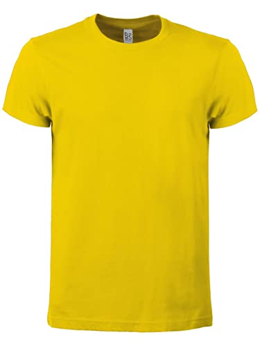 CHEMAGLIETTE! T Shirt Uomo Maglietta Manica Corta Cotone, Tshirt Maglia Maniche Corte da Lavoro, T-Shirt Tinta Unita Stampabili Girocollo, Maglia Basic