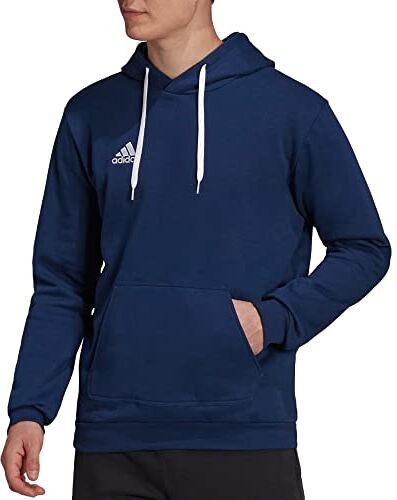 Adidas Entrada 22 Sweat Felpa da Uomo, Team Navy Blue 2, L Tall