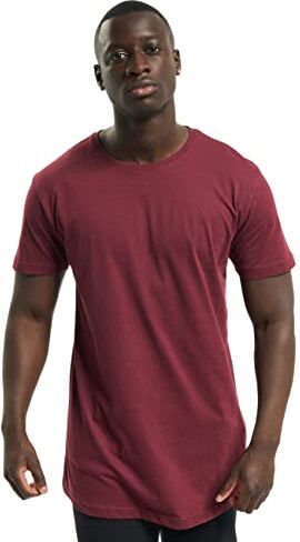 Urban Classics Maglietta Uomo A Maniche Corte, T-Shirt Uomo, Port, XS