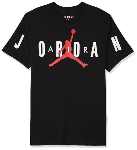 Nike Jordan Air T-Shirt Black/White/Black M