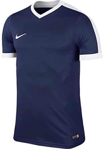 Nike Striker Iv, Maglietta A Manica Corta, Uomo, Blu (Midnight Navy/White), L