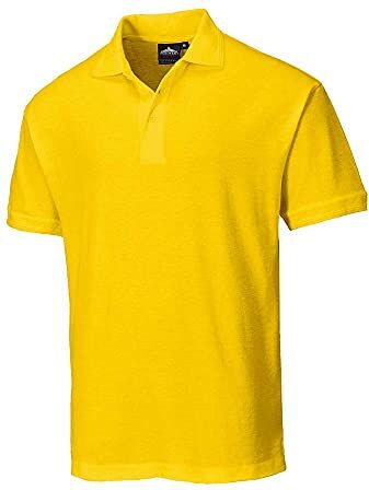 Portwest – Polo a maniche corte, colore: giallo, taglia 3XL