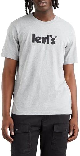 Levis Ss Relaxed Fit Tee, T-shirt Uomo, Poster Logo Mhg, XXL