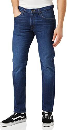 Lee Daren Zip Fly Jeans, Blu (Mousse Moyenne), 38W / 34L Uomo