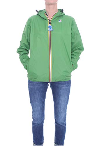 K-Way le Vrai 3.0 Claude, Giacca Impermeabile Uomo, Verde (Green Md), Medium (Taglia produttore:M)