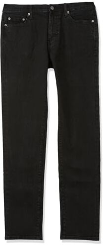 Amazon Essentials Jeans Slim Fit Uomo, Nero Slavato, 31W / 34L