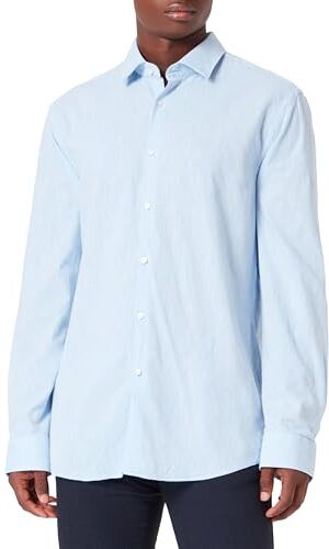 HUGO Kenno, Camicia Uomo, Light/Pastel Blue119, 38