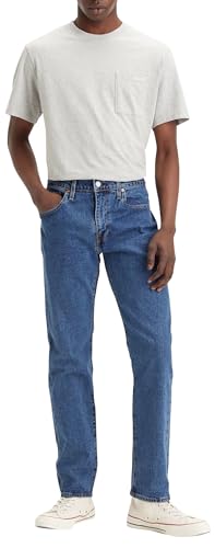 Levis 502 Taper Jeans, Stonewash Stretch T2, 33W / 34L Uomo