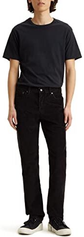 Levis 511 Slim, Jeans Uomo, Nero Black Agate, 31W / 32L