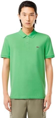 Lacoste -Men S S/S POLO-PH4012-00, Verde, L