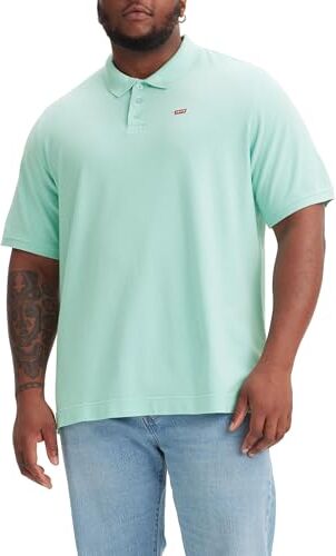 Levis Big & Tall Housemark Polo, Uomo, Pastel Turquoise, 2XL