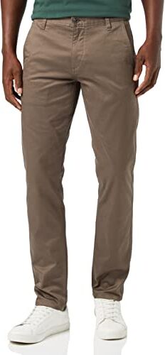 Dockers Alpha Original Khaki, Pantaloni Uomo, Marrone (Dark Pebble), 34W / 32L