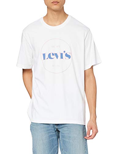 Levis Ss Relaxed Fit Tee, T-shirt Uomo, Ssnl Mv Logo *White*, XS