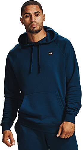 Under Armour Rival Fleece Hoodie Felpa con Cappuccio, Uomo