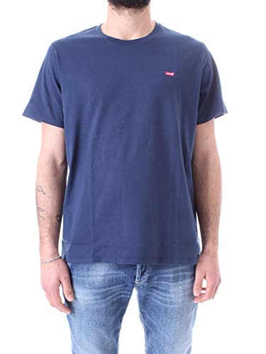 Levis Ss Original Housemark Tee, T-Shirt Uomo, Cotton Patch Dress Blues, XL