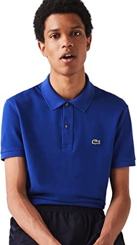 Lacoste , Polo Uomo, Blu (Cosmic), XS