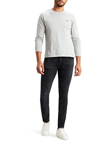 Levis 511 Slim, Jeans Uomo, Nero (Nero Train Car Adv), 36W / 32L