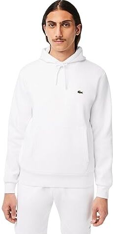 Lacoste Sh9623, Felpa Uomo, Bianco, 6XL