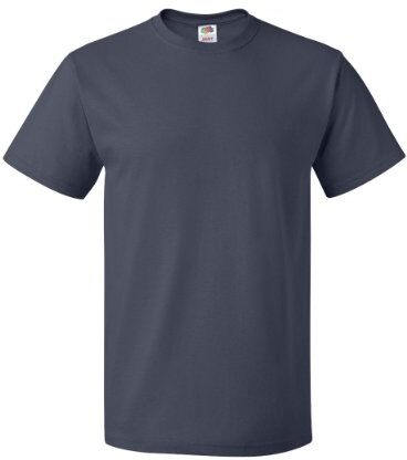 Fruit of the Loom Iconic T Maglietta da uomo, taglia S 5XL, confezione da 3 Navy scuro S