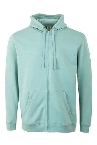 Mukua Sf270u Felpa con Cappuccio e Zip, Salvia, M Unisex-Adulto