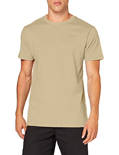 Build Your Brand T-Shirt Round Neck, Sand, M Uomo