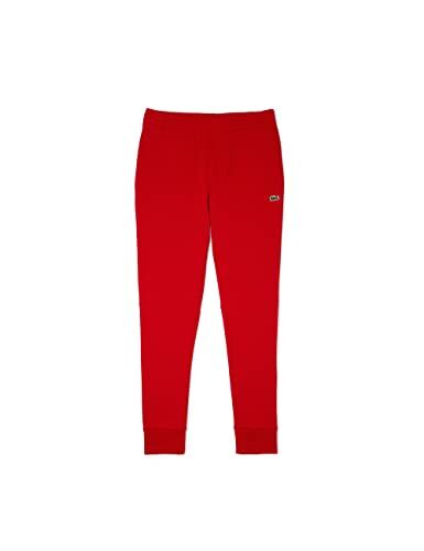 Lacoste Pantaloni Sportivi, Rosso, M Uomo