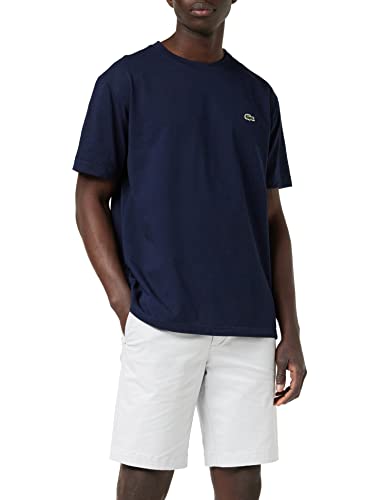 Lacoste Sport T-Shirt Uomo, Small (Herstellergröße : 3), Blu (Marine)