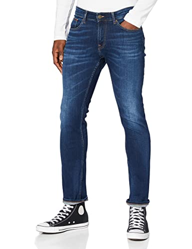 Tommy Hilfiger SCANTON SLIM ASDBS, Denim Pants Uomo, Blu (Aspen Dark Blue Stretch), 32W / 34L