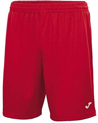 Joma Nobel, Short Allenamento Unisex Adulto, Rosso, M