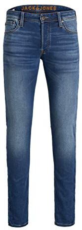 Jack & Jones Glenn Original Ge 006 Indigo Knit Jeans, Uomo, Blu (Denim), 29W / 32L