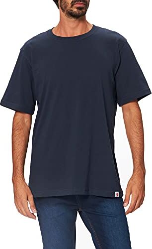 Carhartt , T-shirt a manica corta, Relaxed Fit Uomo, Blu navy, XS