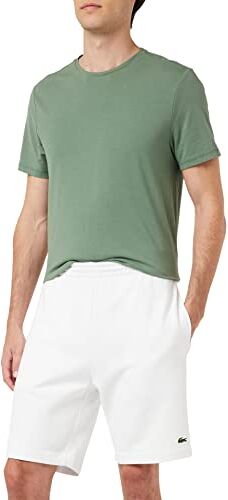 Lacoste , Pantaloncini Eleganti Uomo, Bianco (White), XS