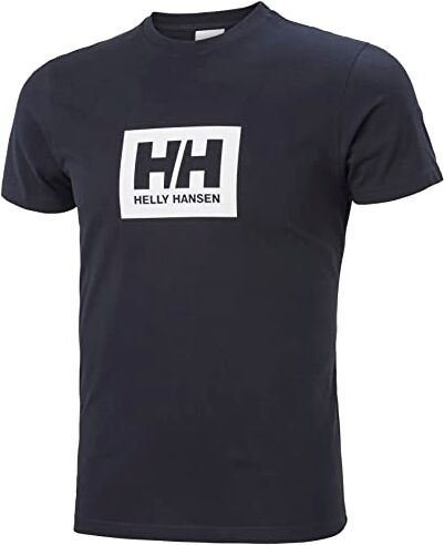 Helly Hansen Uomo Maglietta Box HH, S, Marina Militare