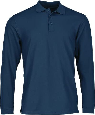 Fruit of the Loom SS037M, T-Shirt Polo Uomo, Blu (Navy Blu), XX-Large