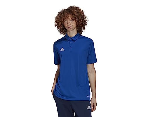 Adidas Entrada 22 Short Sleeve Polo Shirt Maglietta, Team Royal Blue, XL Uomo