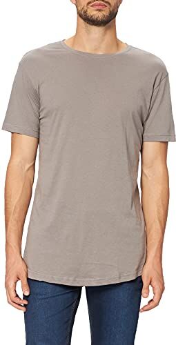 Urban Classics Maglietta Uomo A Maniche Corte, T-Shirt Uomo, Asphalt, M