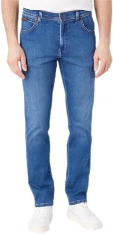 Wrangler Texas Slim Jeans, Pisce., 30W / 30L Uomo